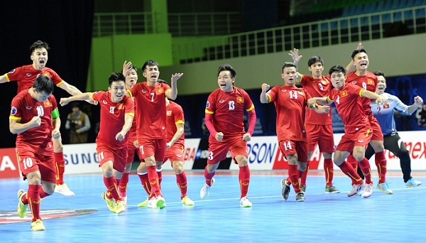 BXH Futsal thế giới tháng 2/2016: Việt Nam tăng mạnh, Iran số 1 châu lục